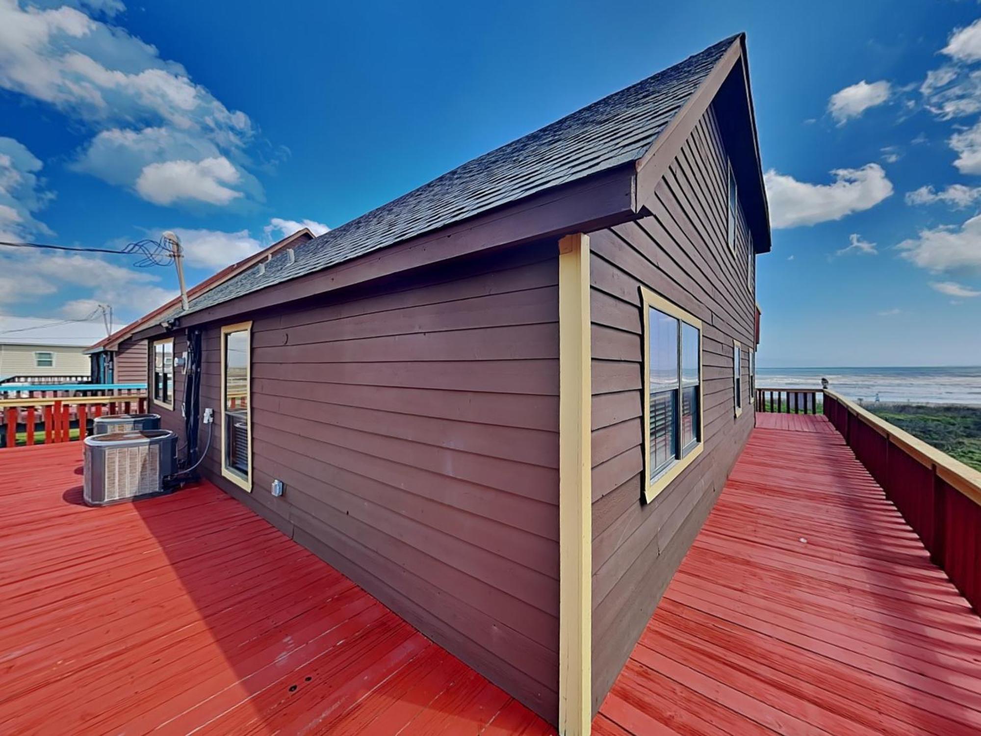 Beachfront Sandcastle Villa Surfside Beach Exterior photo