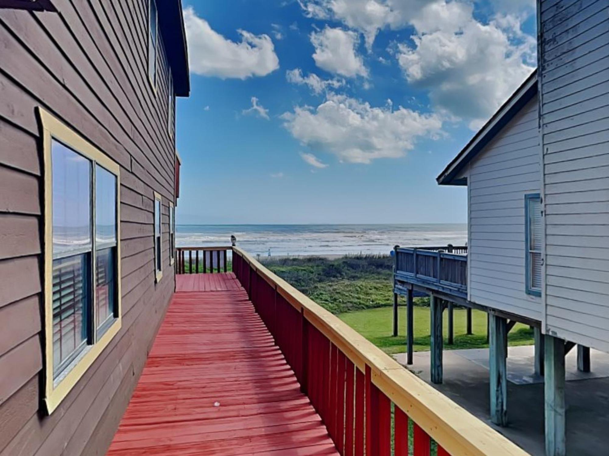 Beachfront Sandcastle Villa Surfside Beach Exterior photo